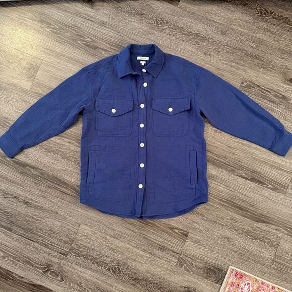 Madewell Superoversized Shirt Jacket - Picture 1 of 6